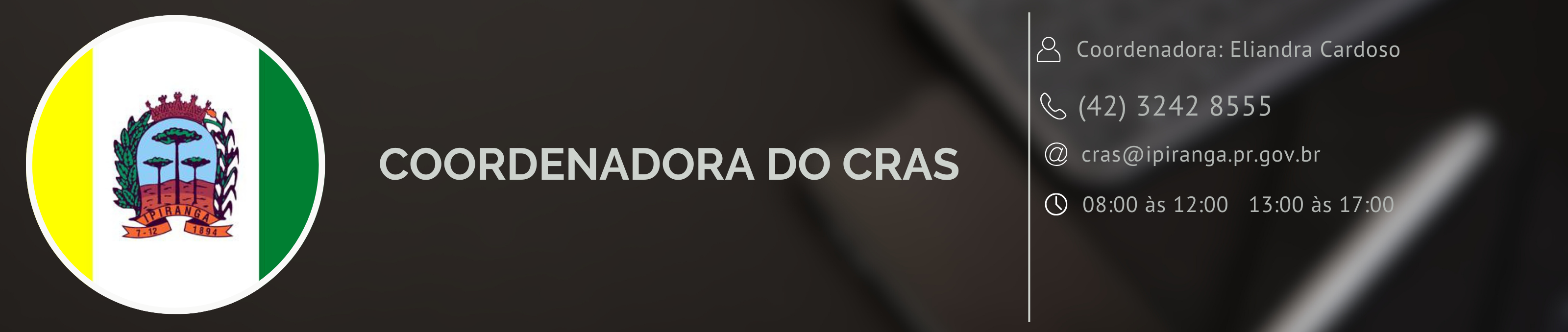 Imagem destacada - COORDENADORA DO CRAS